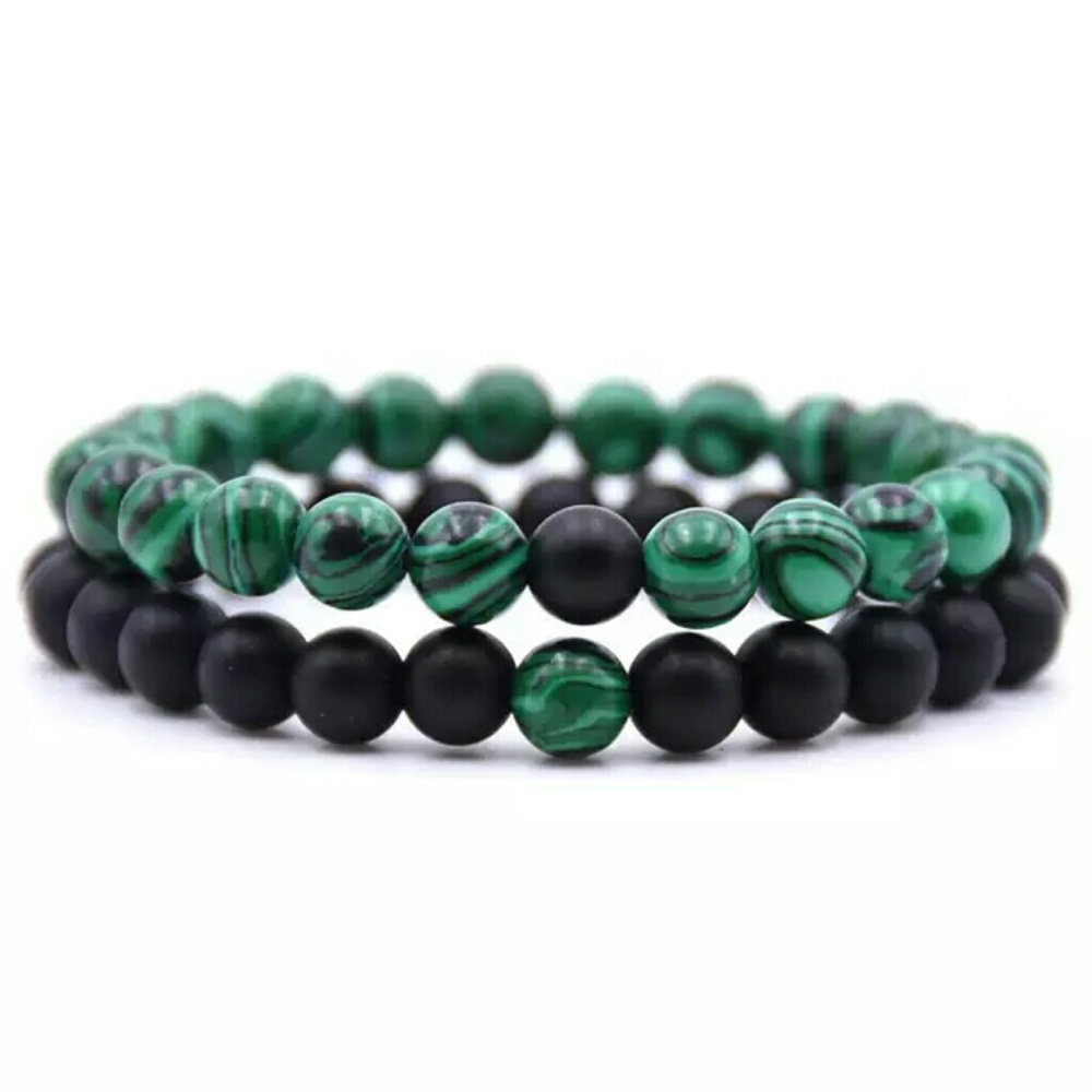 Men's Malachite bracelet